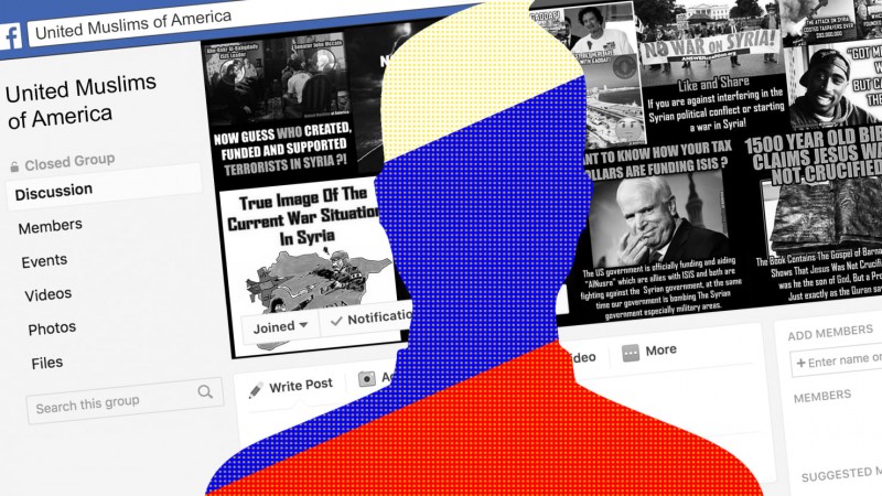 Primeri ruskog propagandnog delovanja  preko društvene mreže Fejsbuk